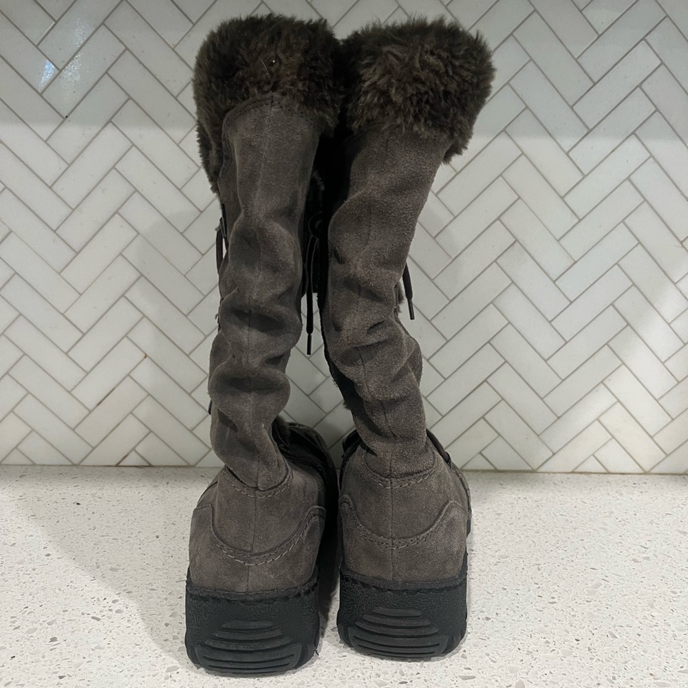 Bass Snow Boots Grey Size 9M - Picture 4 of 10